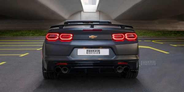  Dark Grey Chevrolet Camaro Photo 4