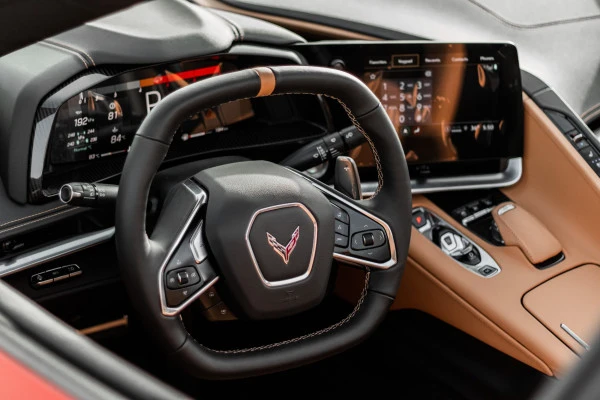  أحمر شيفروليه كورفيت C8 سبايدر Photo 5