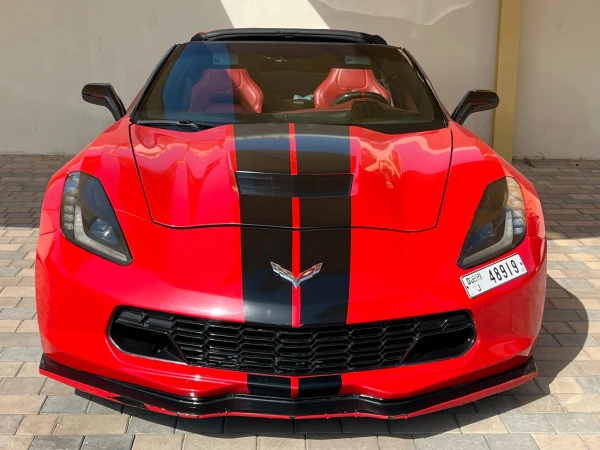  أحمر شيفروليه كورفيت ستينغراي Photo 2