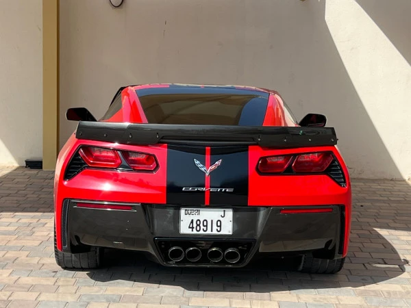  أحمر شيفروليه كورفيت ستينغراي Photo 5