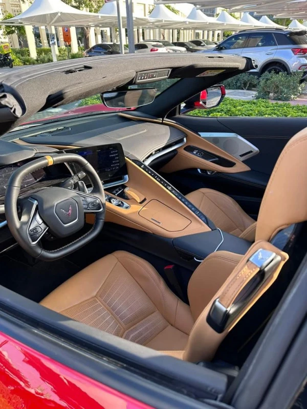  Красный Chevrolet Corvette Photo 2