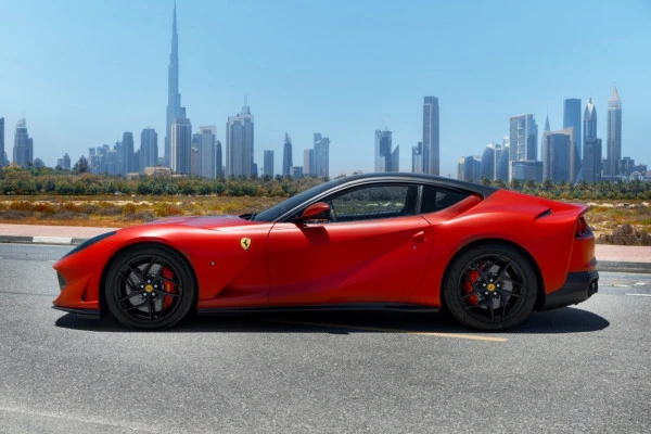  Red Ferrari 812 Superfast Photo 2