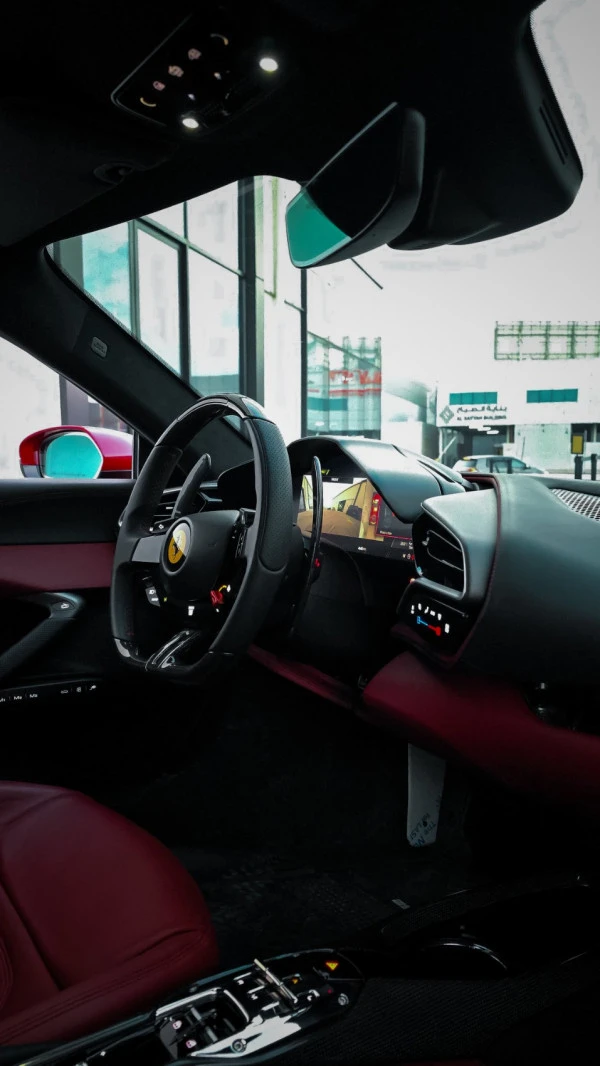  Red Ferrari 296 Photo 7