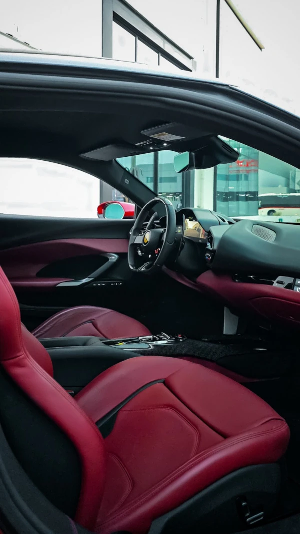  Red Ferrari 296 Photo 10