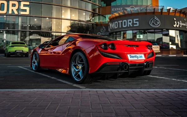  Red Ferrari F8 Tributo Spider Photo 4