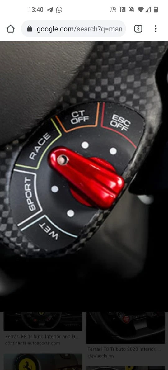  rojo Ferrari F8 Tributo Photo 7