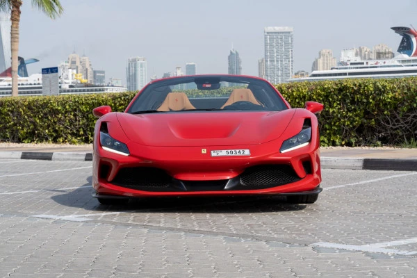  Red Ferrari F8 Tributo Spyder Photo 4