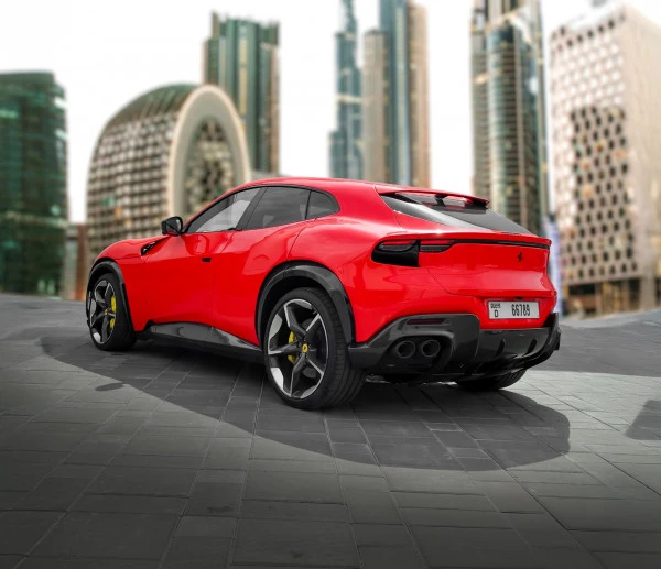  Rouge Ferrari Purosangue Photo 4