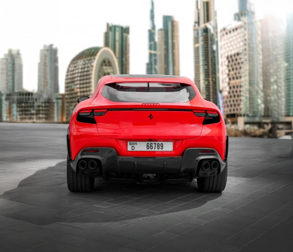  Rouge Ferrari Purosangue Photo 5