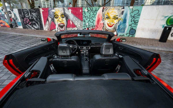  Red Ford Mustang cabrio Photo 22