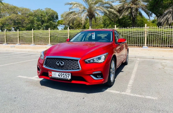  Red Infiniti Q50 Photo 3