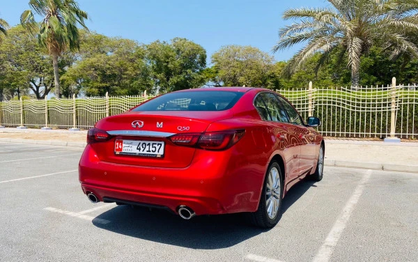  Red Infiniti Q50 Photo 5