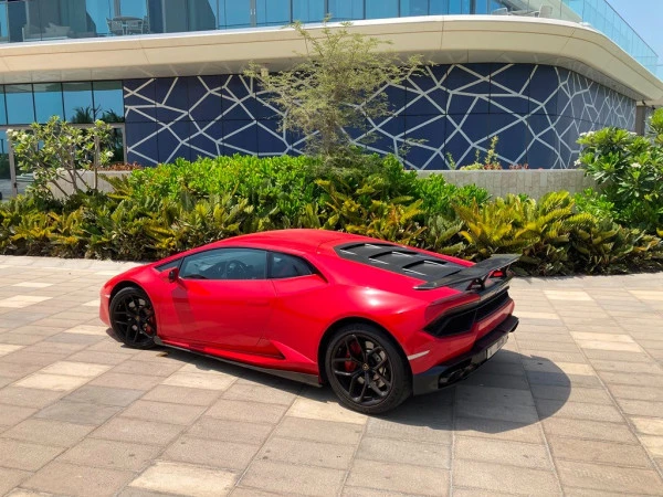 Rot Lamborghini Huracan LP-610 Photo 2