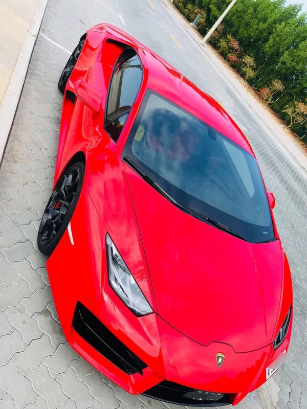  rojo Lamborghini Huracan Photo 3