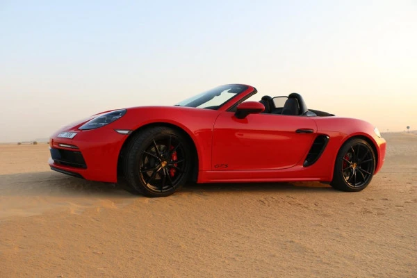  Red Porsche Boxster Photo 3