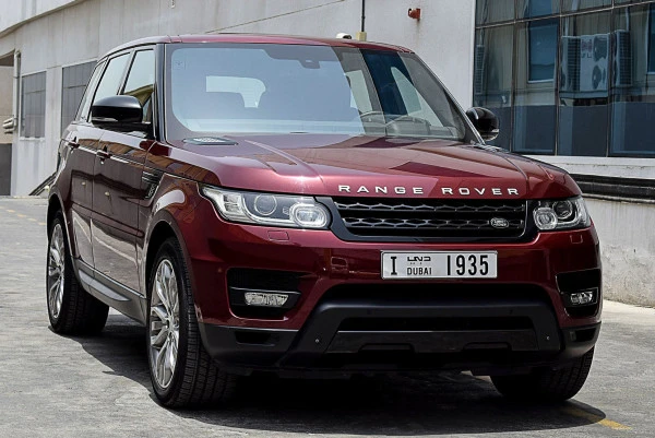  Red Range Rover Sport Autobiography Photo 2