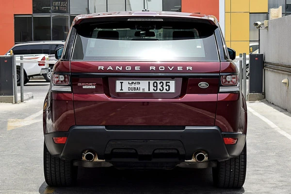  Red Range Rover Sport Autobiography Photo 3