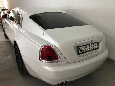  Белый Rolls Royce Wraith Photo 2