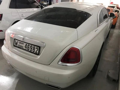  Белый Rolls Royce Wraith Photo 3