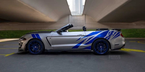  Silver Ford Mustang Photo 2