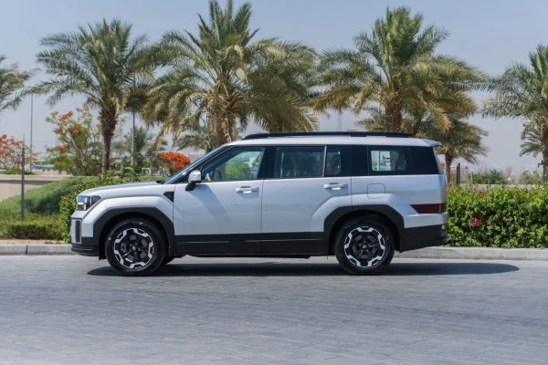  Silver Hyundai Santa Fe Photo 2