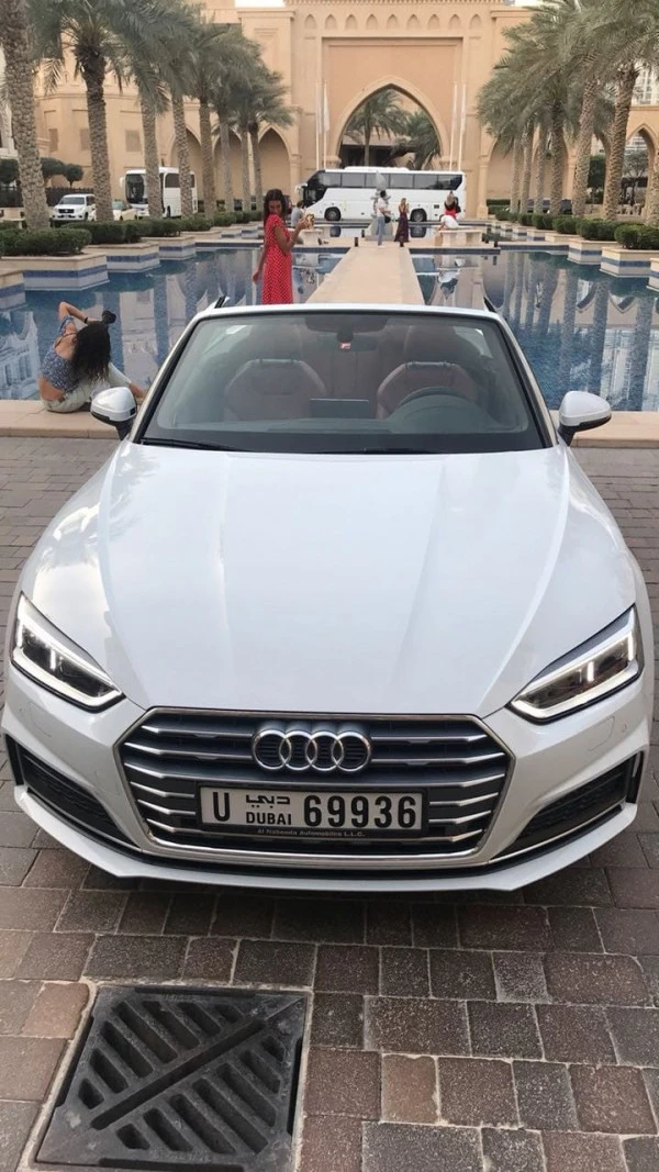  Белый Audi A5 Cabriolet Photo 2