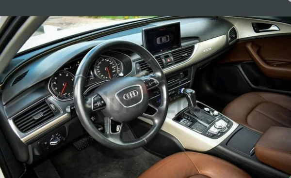  White Audi A6 Photo 4