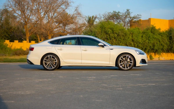  Blanc Audi A5 Photo 3