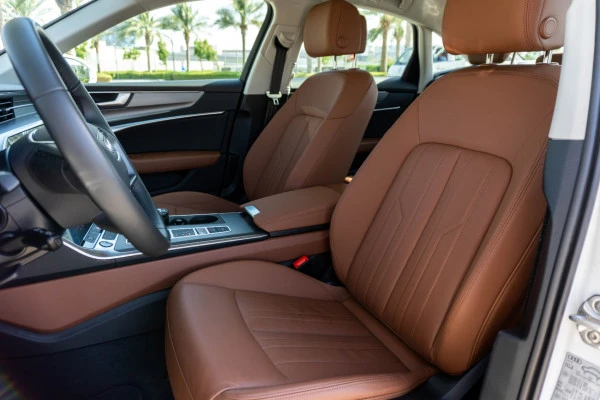  White Audi A6 Photo 5