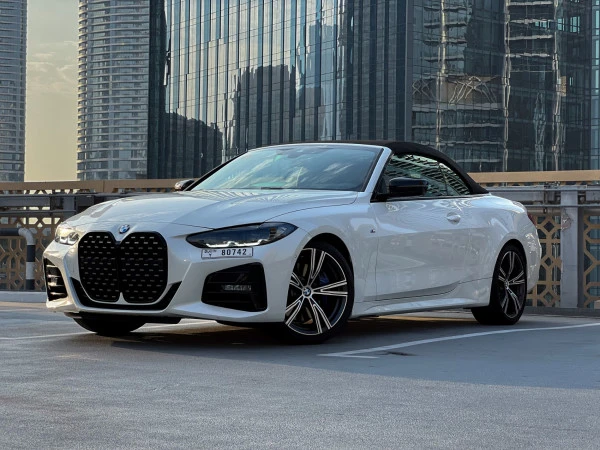  White BMW 430i cabrio Photo 2