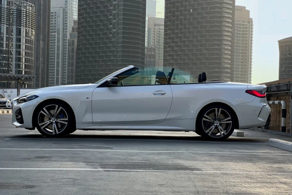  White BMW 430i cabrio Photo 3