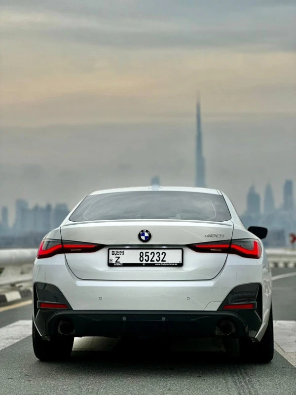  Blanco BMW 420i Photo 4