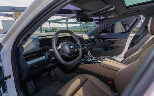  Blanco BMW 520i Photo 6