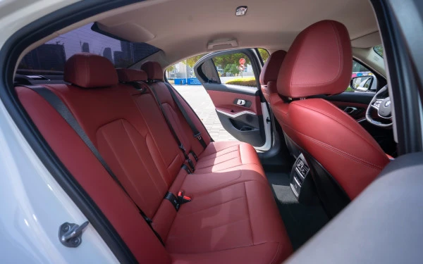  White BMW 318i Photo 9