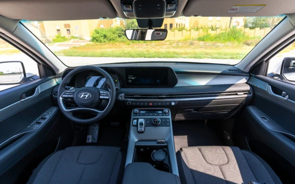  Blanc Hyundai Palisade Photo 9