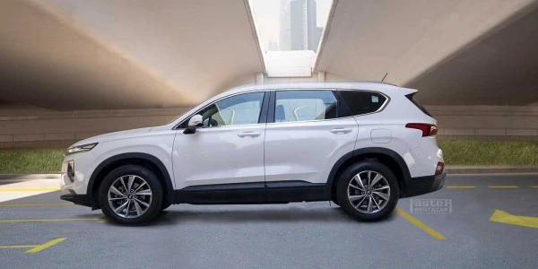  Weiß Hyundai Santa Fe Photo 2