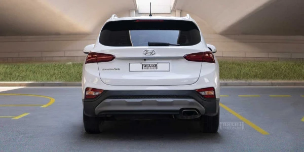  Weiß Hyundai Santa Fe Photo 4