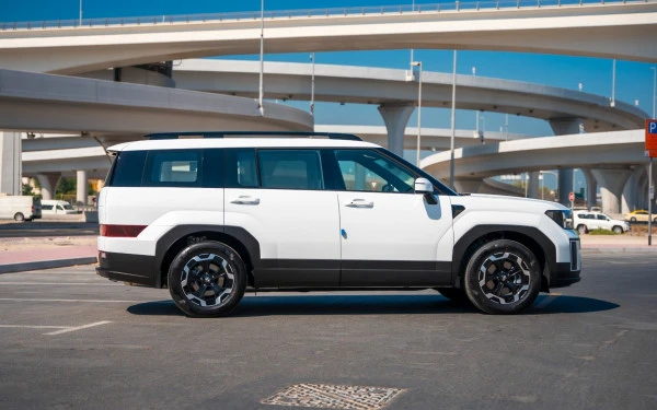  White Hyundai Santa Fe Photo 3