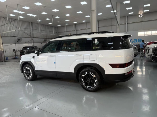  White Hyundai Santa Fe Photo 2