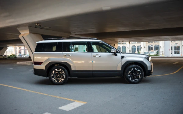  White Hyundai Santa Fe Photo 7