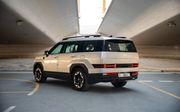  White Hyundai Santa Fe Photo 12