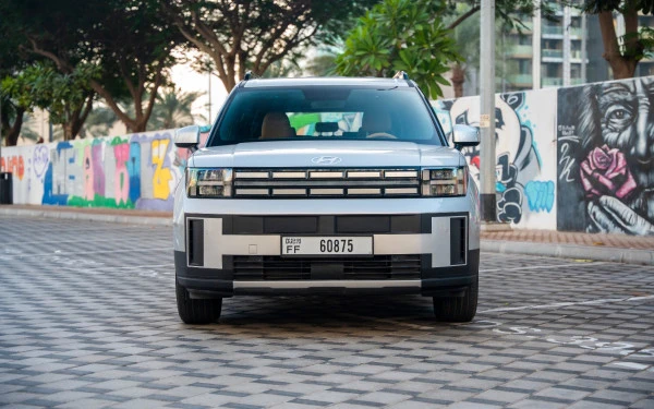  Blanco Hyundai Santa Fe Photo 3