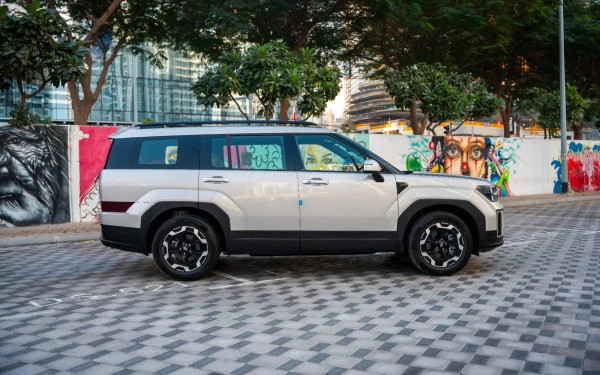  Blanco Hyundai Santa Fe Photo 4