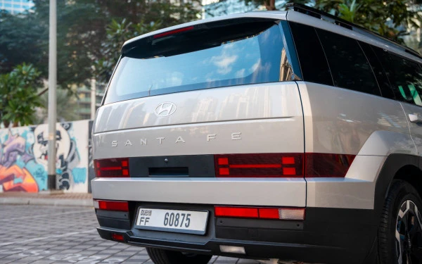  Blanco Hyundai Santa Fe Photo 10