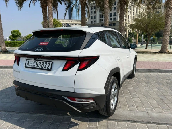  Белый Hyundai Tucson Photo 2