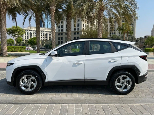  Белый Hyundai Tucson Photo 3