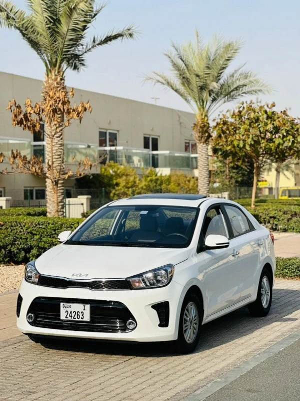  White kia pegas 2023 Photo 4