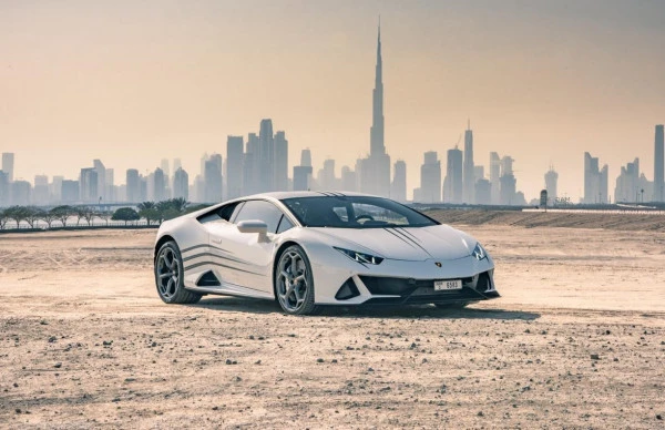  Blanc Lamborghini Evo Photo 3