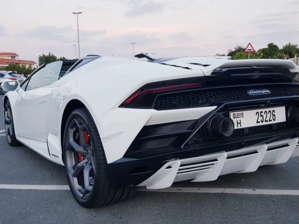  Blanc Lamborghini Evo Photo 3