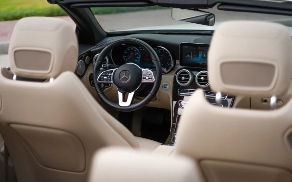  Blanc Mercedes C300 cabrio Photo 7